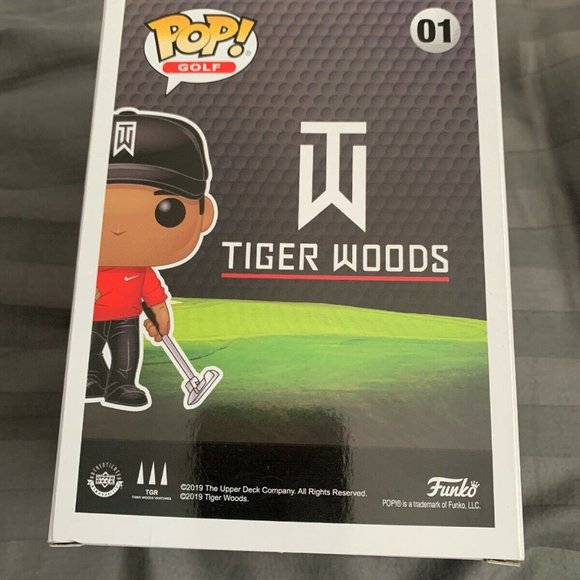 Funko POP! Tiger Woods (Red Shirt) - Picture 2 of 2